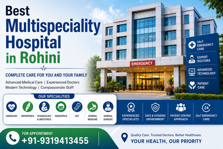 Best Multispeciality Hospital in Rohini